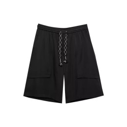 Customized trendy Hong Kong style men's shorts, dark personality, rhombus drawstring shorts, color contrast casual elastic sports shorts, men SKSP069 Customized trendy Hong Kong style men's shorts, dark personality, rhombus drawstring shorts, color contrast casual elastic sports shorts, men SKSP069